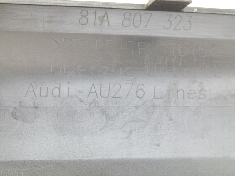 AUDI Q2 S-LINE 2016-2019 REAR BUMPER MIDDLE PART CENTRE TRIM 81A807323