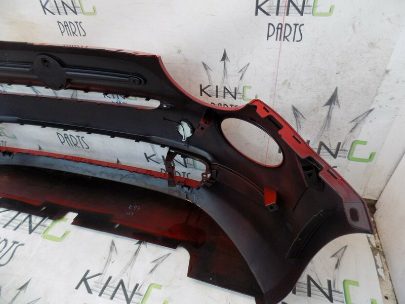 FIAT 500 LOUNGE 2015-ON FACELIFT FRONT BUMPER IN RED GENUINE 735619491
