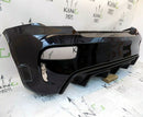 FIAT 500 ABARTH 959 FACELIFT 2016-ON BLACK REAR BUMPER GENUINE 735633081