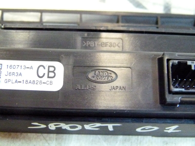 RANGE ROVER SPORT 13-17 TOUCH SCREEN CONTROL MODULE GENUINE GPLA18A828CB