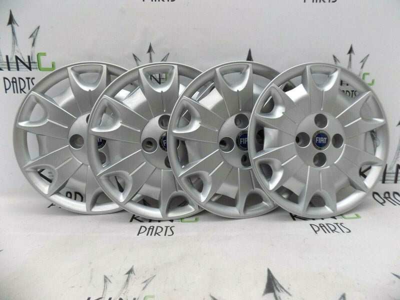 FIAT PANDA 2011-ON SET 4X 14 INCH WHEEL TRIMS CAP *NEW* 7353946750