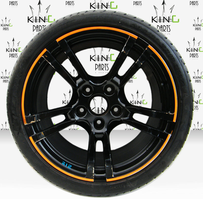 PORSCHE 911 997 CARRERA S C4S RIM ALLOY WHEEL BLACK 19" R19 11Jx19H2 ET57