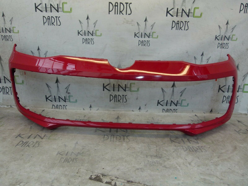 VW UP 2016-2022  RED FRONT BUMPER GENUINE 1S0807221F