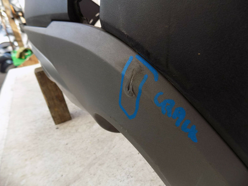 BMW X1 F48 2016 2017 BLACK REAR BUMPER GENUINE PDC HOLES 51127332324