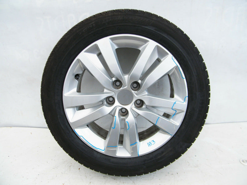 PEUGEOT 308 MK2 GENUINE 16" ALLOY WHEEL 7Jx16 ET-44 TYRE 205/55 R16 (183)