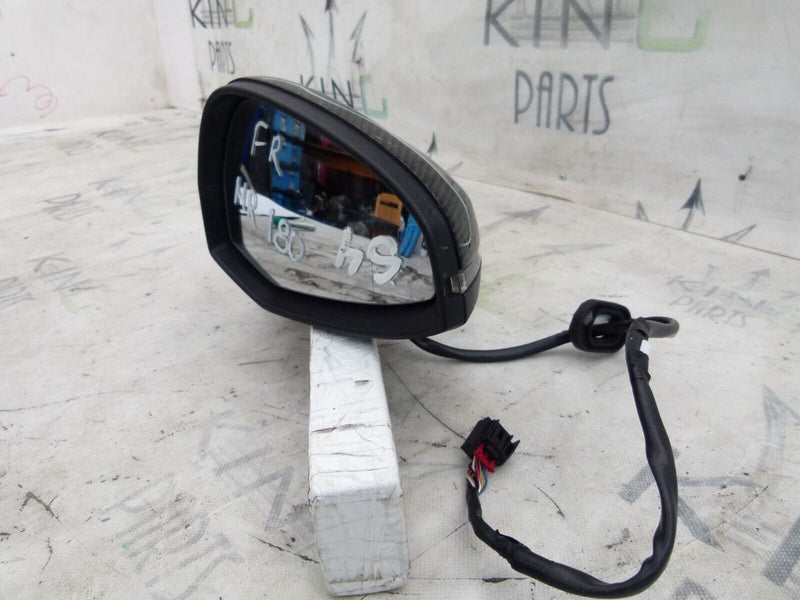 AUDI A4 S4 8W B9 RIGHT WING MIRROR AND WIRING LOOM GENUINE VH350715