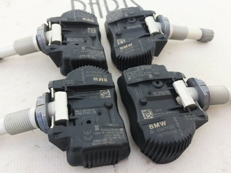 BMW X1 F48 X2 F39 X3 G01 - 4x TYRE AIR PRESSURE SENSOR Continental TPMS 6881891