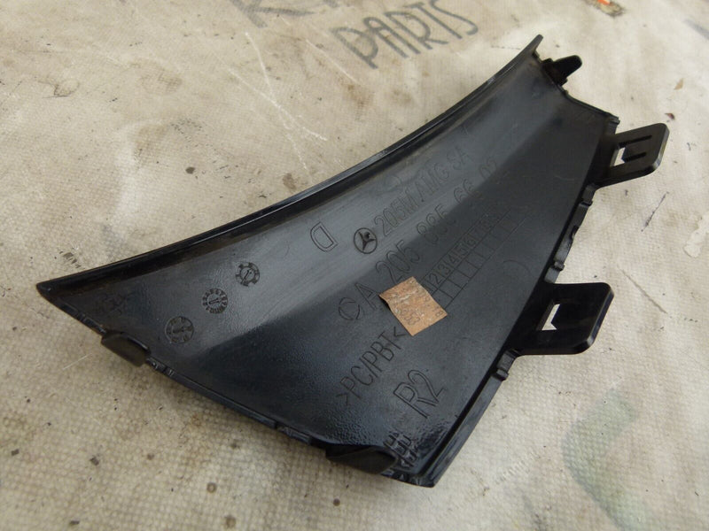 MERCEDES C W205 AMG 2014-18 FRONT BUMPER RIGHT TRIM GENUINE A2058856602