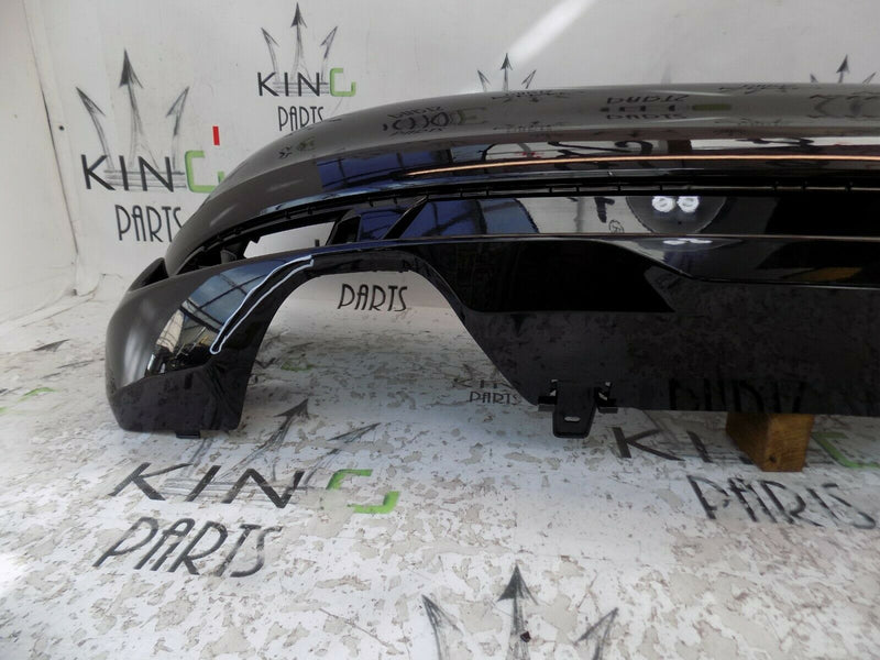 FIAT 500 SPORT 2016-ON FACELIFT REAR BUMPER BLACK GENUINE *NO PDC HOLE