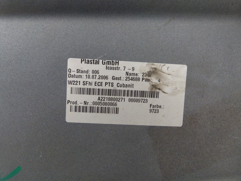 MERCEDES S CLASS W221 2005-2009 REAR BUMPER PDC GENUINE A2218800140