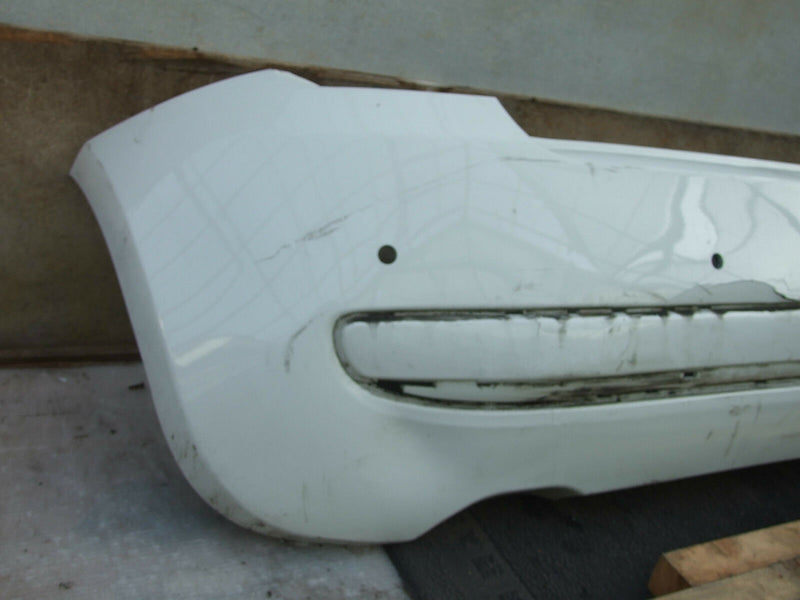 FIAT 500 REAR BUMPER WHITE GENUINE (5257)