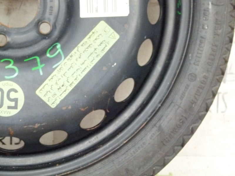 AUDI A4 B8 WHEEL STEEL RIM & TIRE 8JX19H2 ET29 8K0601027D GENUINE