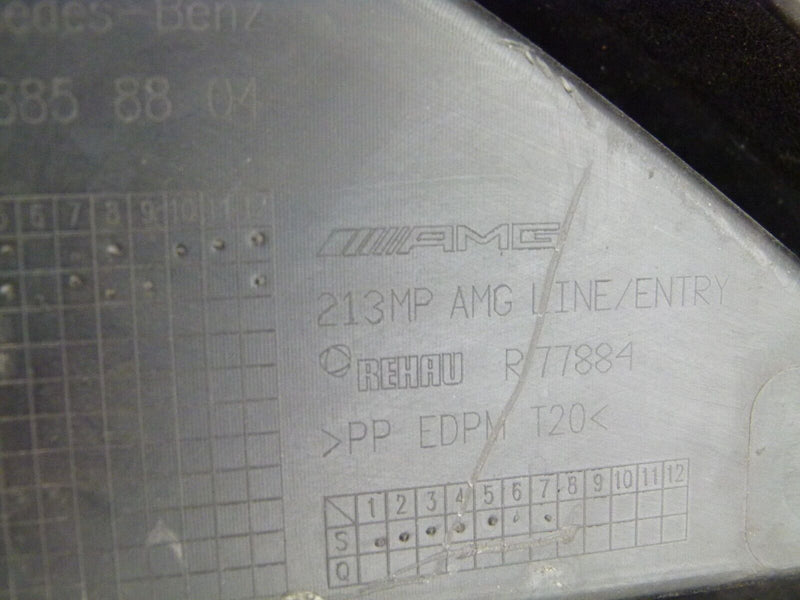 MERCEDES E-CLASS W213 AMG FRONT BUMPER GRILL GRILLE GENUINE A2138858804