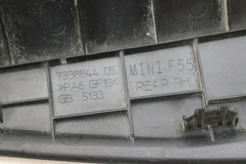 MINI ONE/ S/ COOPER F55 2014-ON 5DR REAR RIGHT DOOR END COVER TRIM 7338844