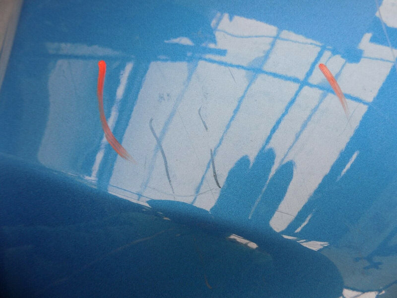 MERCEDES A-CLASS A176 W176 2013-17 blue REAR BUMPER GENUINE A1768850000