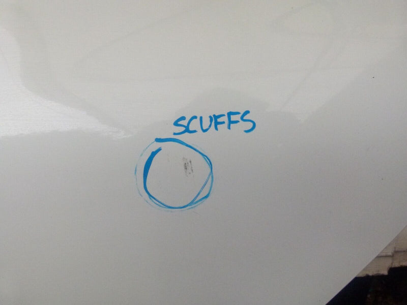 RENAUKT CLIO MK5 BF 2019-22 REAR DOOR PANEL LEFT PASSENGER SIDE in WHITE