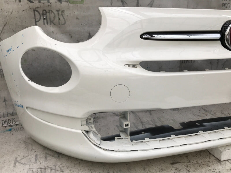 FIAT 500 LOUNGE FACELIFT 2015-23 FRONT BUMPER & TOP BADGE LOGO 735619491