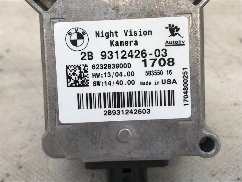 BMW 5, 6 7 SERIES F07 F10 F11 F06 F12 F13 GENUINE NIGHT VISION CAMERA 9312426-03