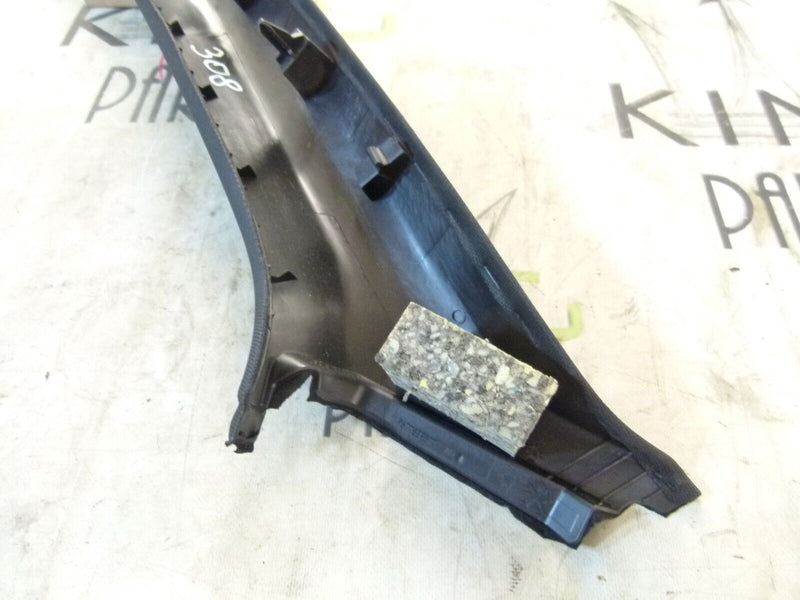 PEUGEOT 308 SW ESTATE 2017-21 RIGHT DRIVER SIDE A-PILLAR TRIM 9677359377