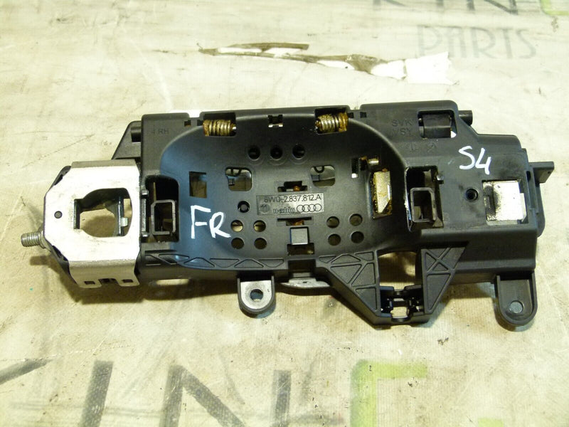 AUDI A4 S4 8W B9 2016-ON FRONT RIGHT DOOR EXTERIOR HANDLE BRACKET 8W02837812