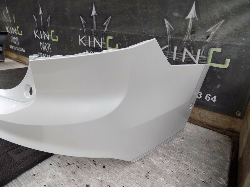 VOLVO XC90 II XC 90 2014-17 WHITE REAR BUMPER GENUINE UPPER PART 31353390