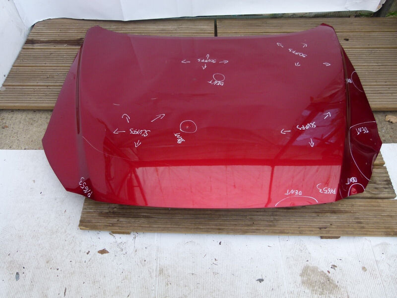 MAZDA 3 CX3 CX-3 GENUINE FRONT BONNET HOOD PANEL in RED