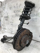 MERCEDES W212 LEFT SIDE COMPLETE FRONT LEG, 2x WISHBONE,HUB, CALIPER, GAS STRUT