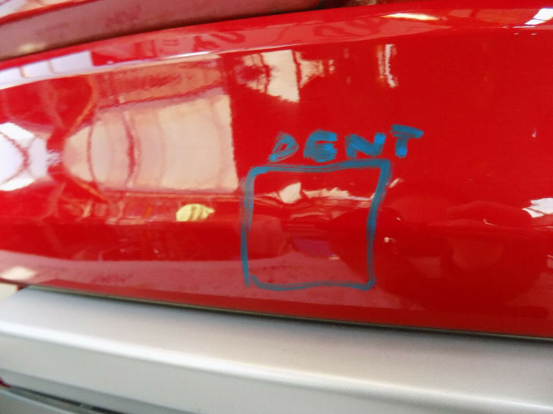 AUDI Q2 S-LINE 2017 2018 RED REAR BUMPER GENUINE PDC 81A807323, 81A807385