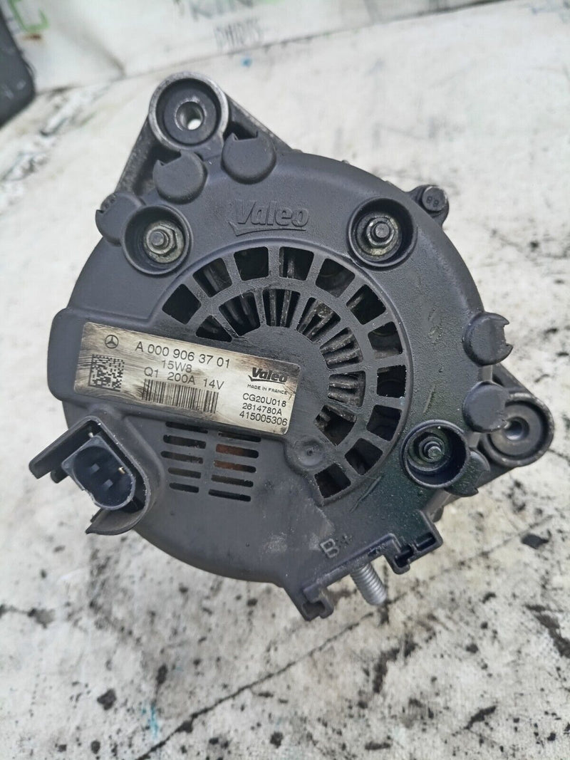 MERCEDES W205 C CLASS 1.6 DIESEL OM626951 ALTERNATOR A0009063701 #