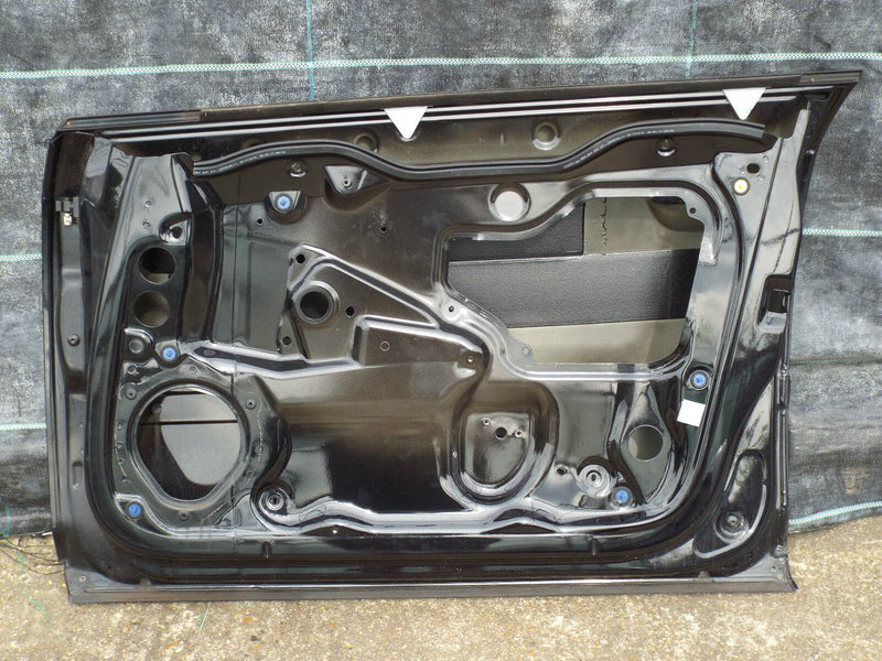 Audi A3 Sportback 8P 08-13 Front Door Panel Right Driver Side Black O/S