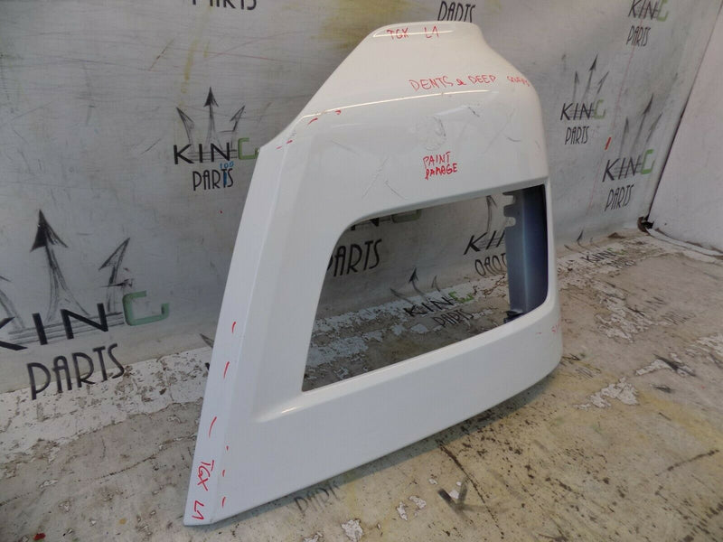 MAN TGX EURO 6 2020+ LEFT BUMPER CORNER HEADLIGHT SURROUND WHITE MAN-8141610