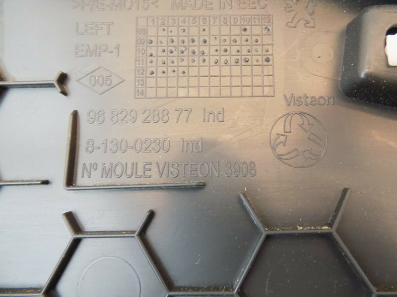 PEUGEOT 3008 2008-2016 CENTRE CONSOLE LEFT SIDE TRIM PANEL 9682928877 *N7