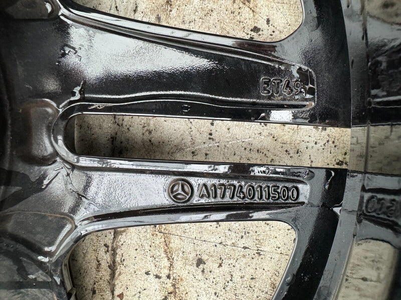 MERCEDES A W177 AMG GENUINE ALLOY WHEEL RIM 18" 7.5J ET49 TYRE 225/45 R18