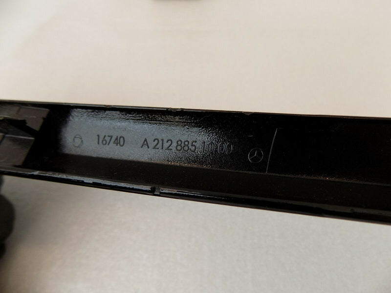 MERCEDES E CLASS W212 AMG E300 REAR BUMPER TRIM BLACK GLOSS A2128851000 /B02-76