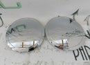 2 X GENUINE FIAT 500 ALLOY WHEEL CENTER CAP COVER CHROME 52057991