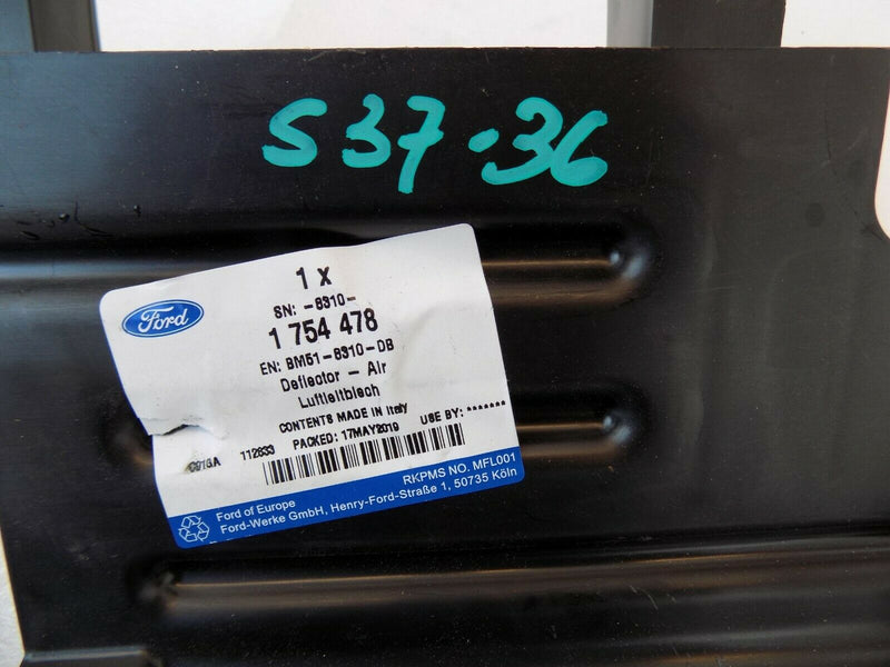 FORD FOCUS 2011-2018 AIR DUCT RADIATOR RIGHT GUIDE DEFLECTOR 1754478 /S37-36