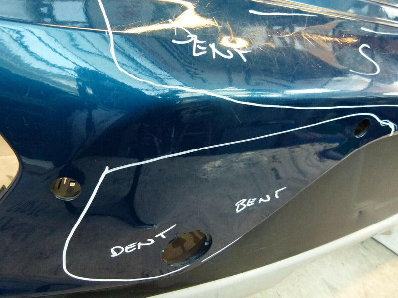 KIA NIRO HYBRID DCT 2019-ON BLUE REAR BUMPER 4x PDC GENUINE 86611-G5500