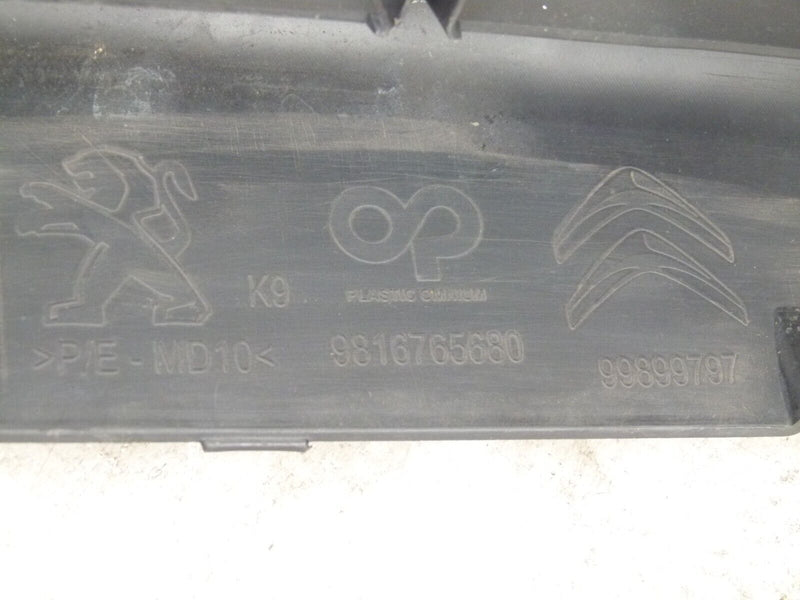 PEUGEOT PARTNER/CITROEN BERLINGO 2019-ON FRONT BUMPER GENUINE 9816765680