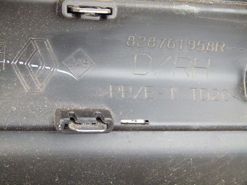 RENAULT KADJAR 2015-18 REAR RIGHT DRIVER SIDE DOOR MOULDING 828761958R
