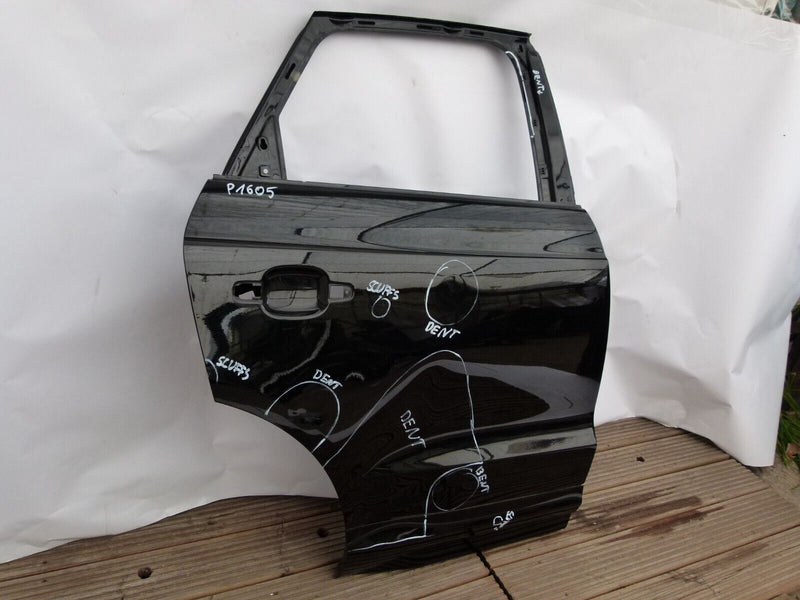 AUDI Q3 8U 2011-2018 REAR DOOR PANEL RIGHT DRIVER SIDE IN BLACK