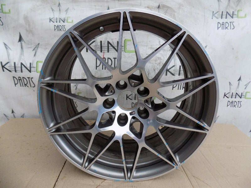 BMW M3 M4 20" INCH ALLOY WHEEL COMPETITION 666 GREY FRONT 9JX20H2
