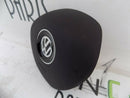 VW POLO 2014-2019 6C  MK6 STEERING WHEEL DRIVER A I R B A G BLACK ONLY COVER