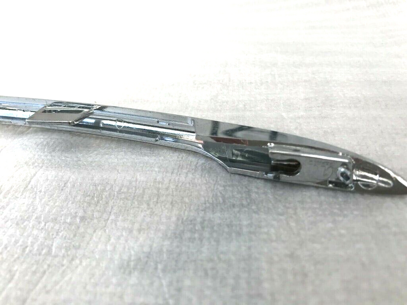 FIAT 500 FACELIFT 2016-ON **NEW GRILL BUMPER CHROME STRIP TRIM GENUINE 735619488