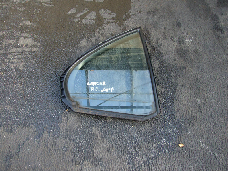Mitsubishi Lancer GS2 08-11  Rear Door Quarter Glass Right Driver side O/S