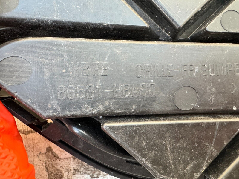 KIA RIO GT LINE 2019-ON FRONT BUMPER LOWER GRILL 86531-H8AC0