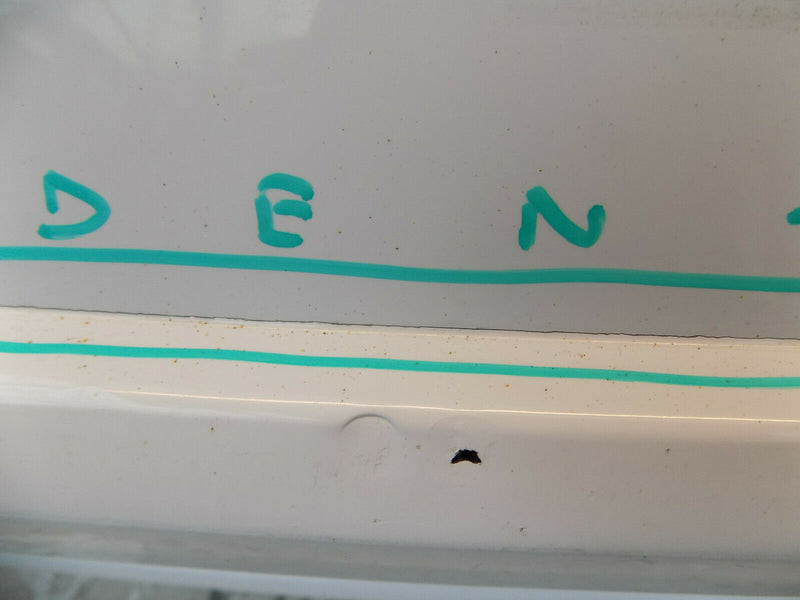 VW SCIROCCO Pre-Facelift 2008 - 2013 WHITE REAR BUMPER GENUINE 1K8807421