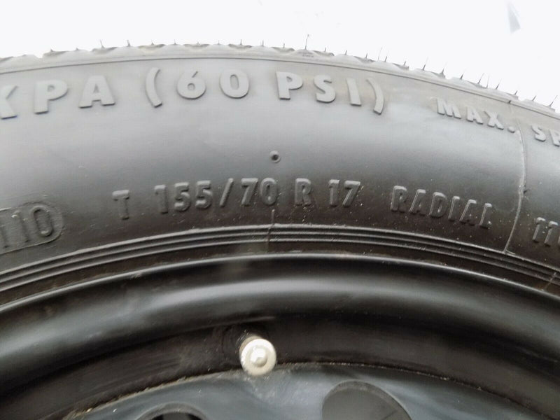 MERCEDES W212 E-CLASS 2009-2012 17" SPACE SAVER WHEEL 155/70 R17 2124000002