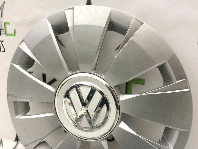 VW UP 2011-2017 FOX GENUINE CAPS 2x WHEEL TRIMS 14' CAP COVERS 1S0601147G