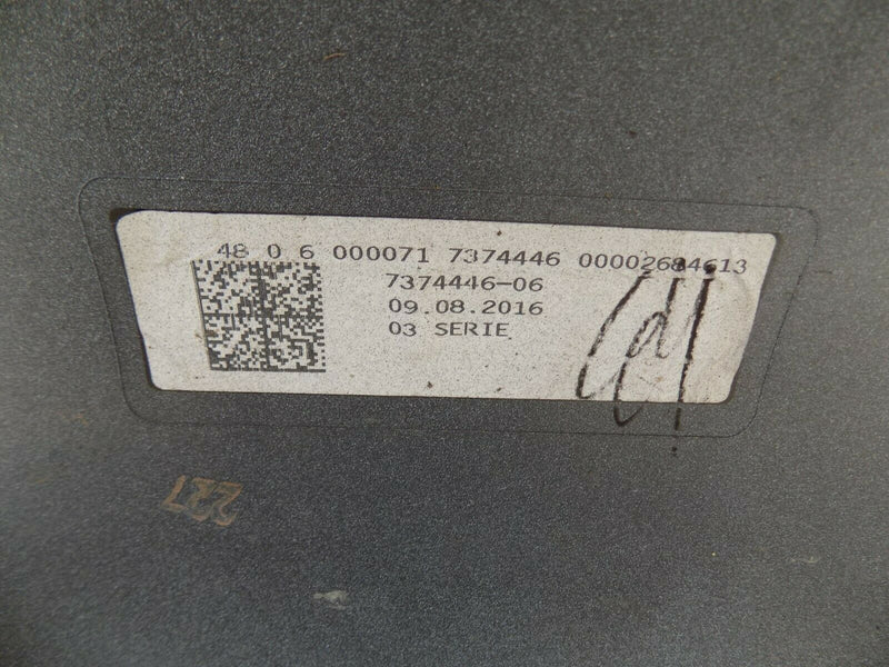 BMW i3  2014-2018 WHITE FRONT BUMPER GENUINE 7374446