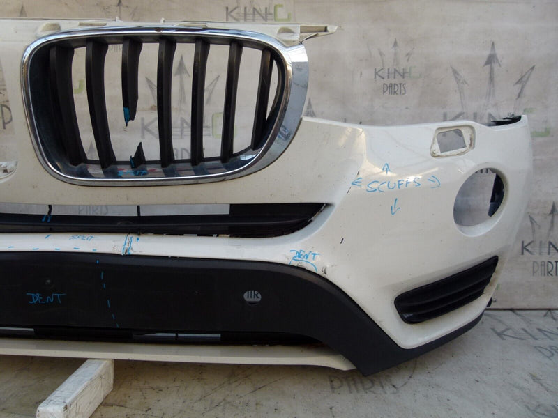 BMW X3 F25 FACELIFT SE 2014-2017 FRONT BUMPER PDC GENUINE 7338544